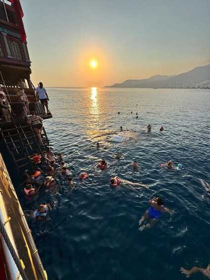 Picture 9 for Activity Alanya Pirate Sunset Cruise w/ Foam Party & Optional Drinks 4
