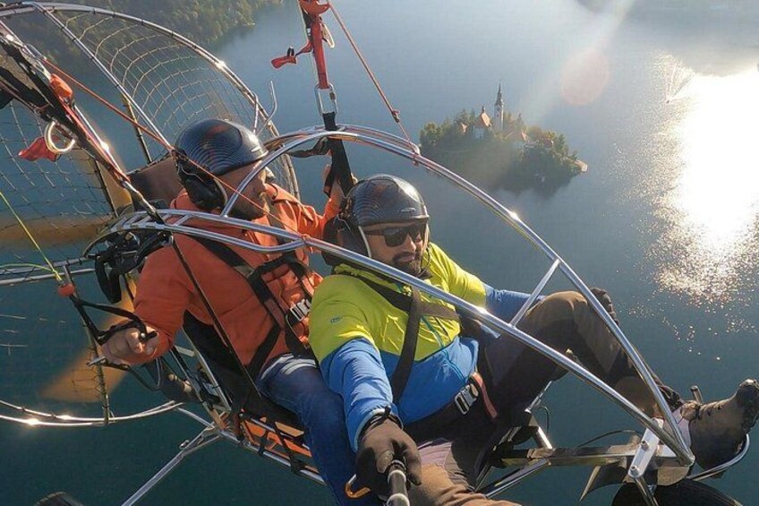 Lake Bled Powered Paragliding 4