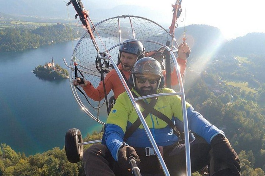 Lake Bled Powered Paragliding 1
