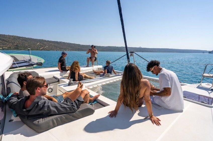 Premium Catamaran Cruise to Marathi Bay with Lunch from Chania 5