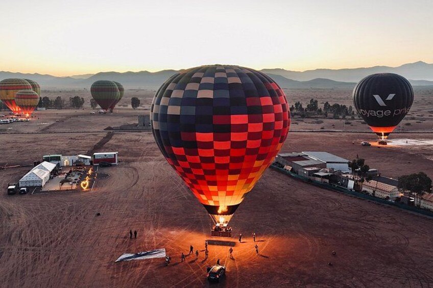 Luxury Hot Air Balloon Flight and Royal Berber Breakfast 2
