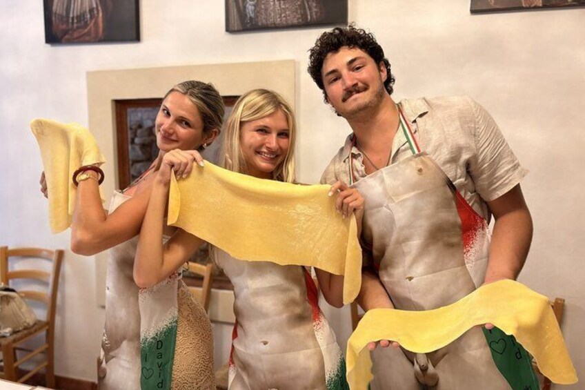 Florence: Pasta Cooking Class with Tiramisu & Gift Apron 3
