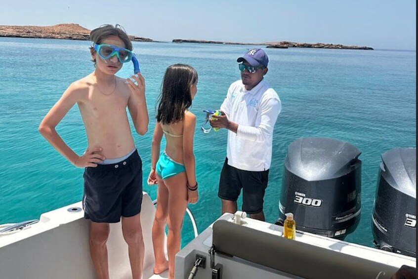 Everybody gets to snorkel 2