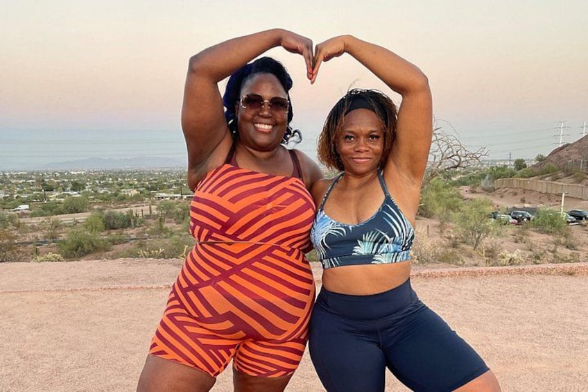 yoga with your bestie is the best! 3
