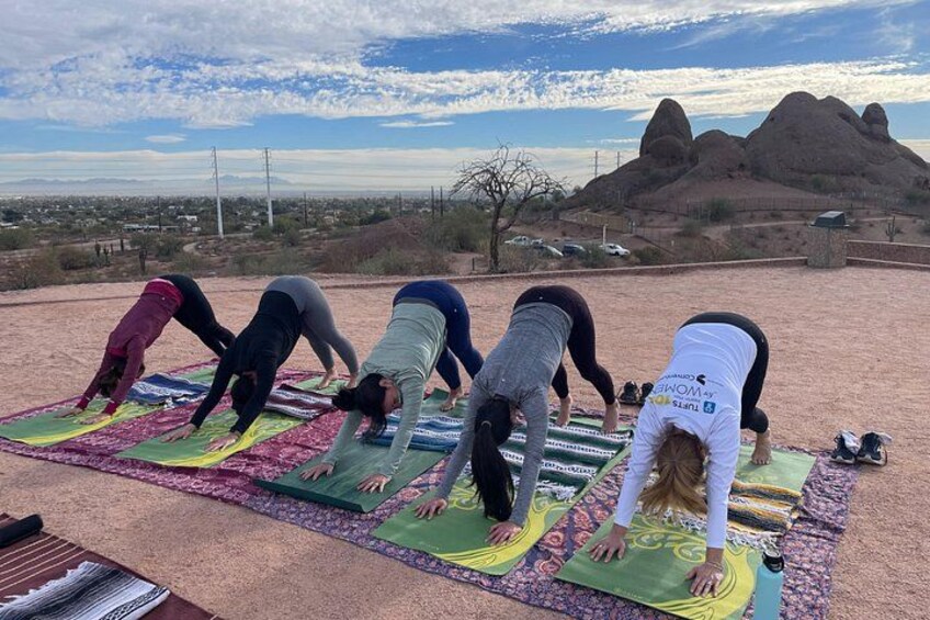 the perfect stretch after a hike/walk 2
