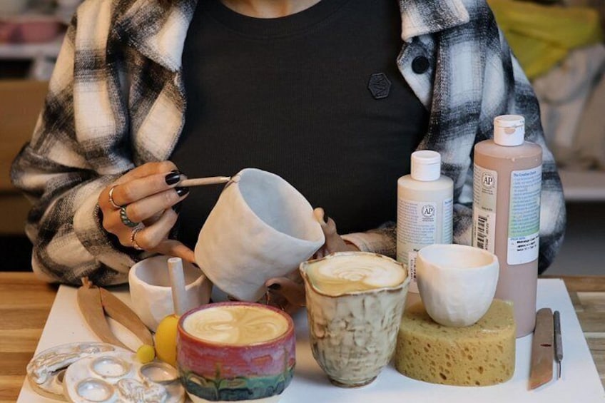 Pottery Workshop and Wine – Barcelona 3
