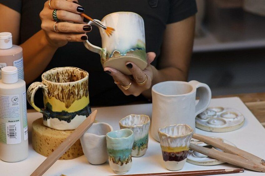 Pottery Workshop and Wine – Barcelona 1
