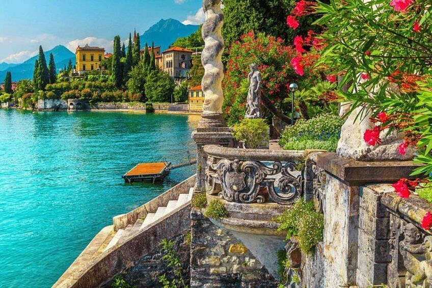 Villa del Balbianello and Varenna from Milan 1