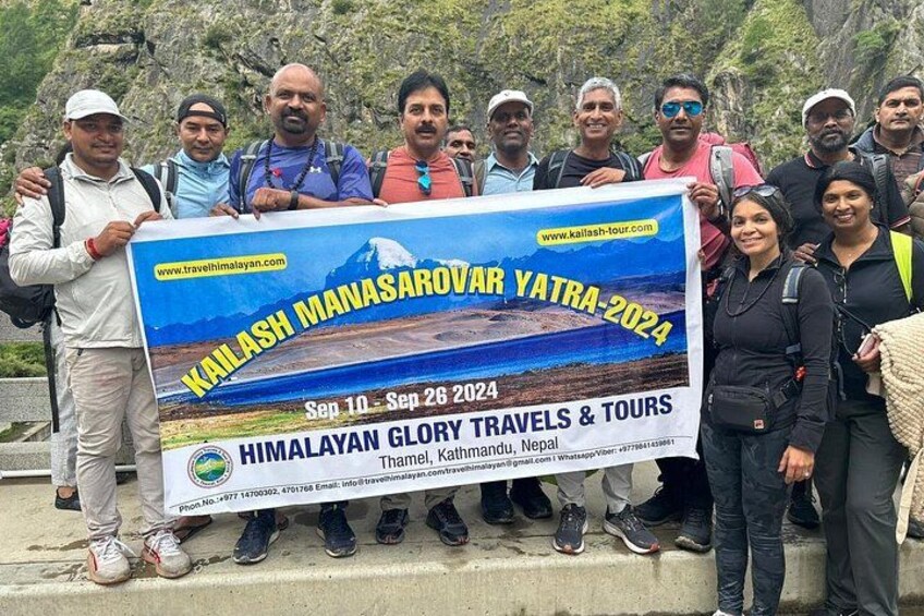 Entering Tibet by Land for Kailash in Kerung Border 2