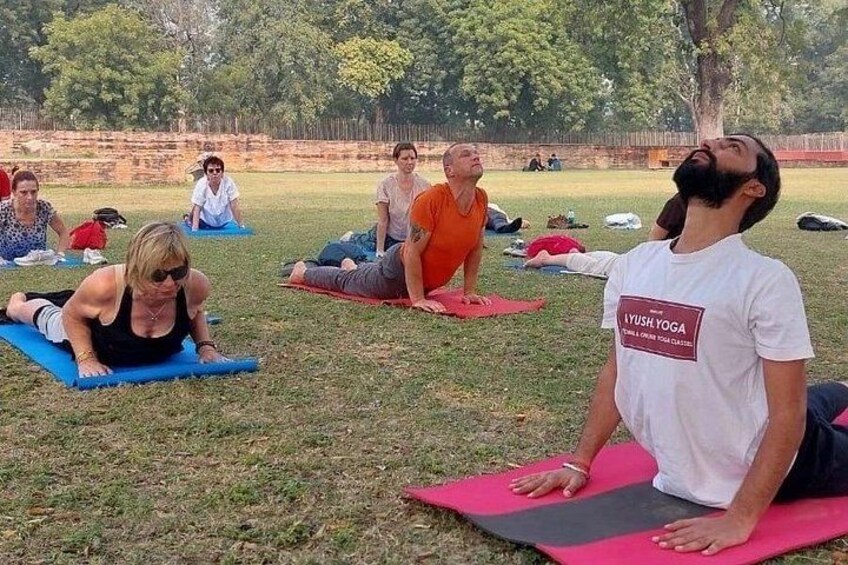 Yoga In Varanasi: Sunrise Yoga with Ayush 4