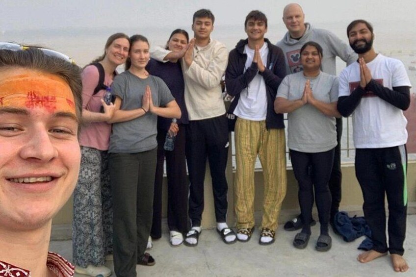 Yoga In Varanasi: Sunrise Yoga with Ayush 5