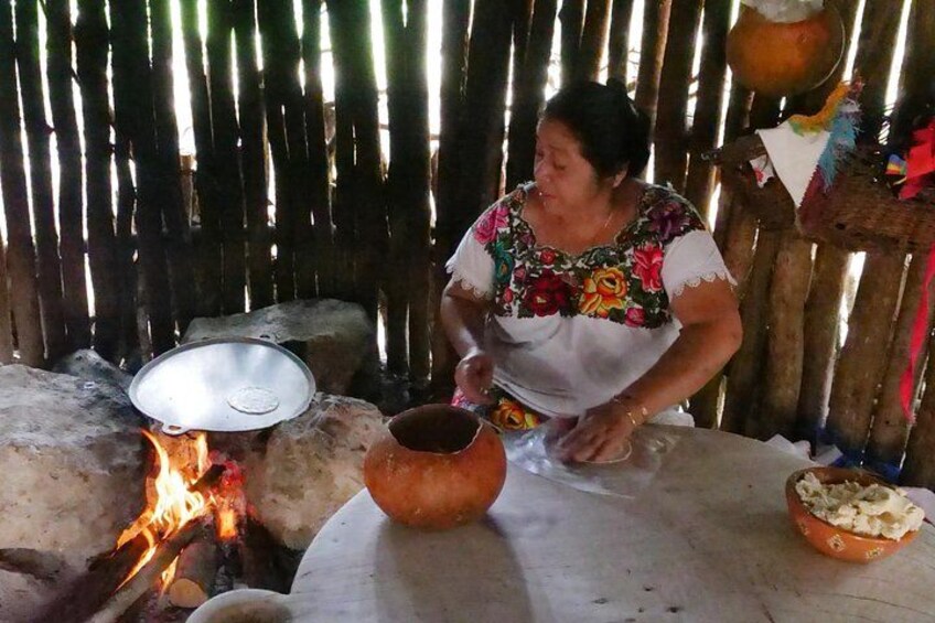 Coba Ruins Archeological Tour with Mayan Village at Sunset Time 4