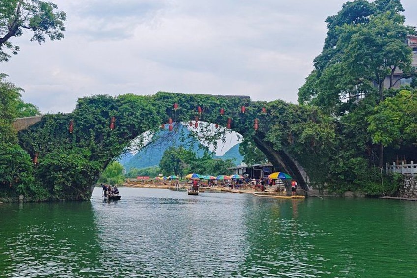 Yangshuo Gems Li River Boat Xianggong Hill and Yulong Biking 1