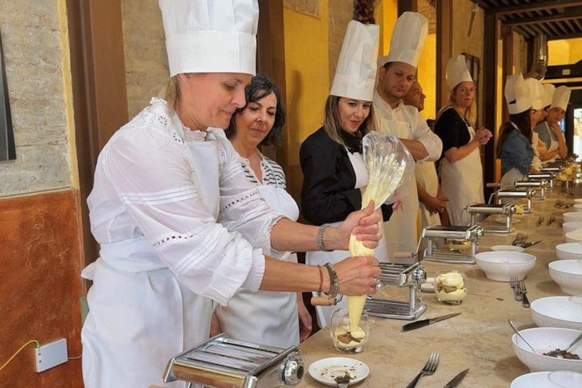 Siena Pasta & Tiramisu Cooking Class With Wine by Cooking Italy 2