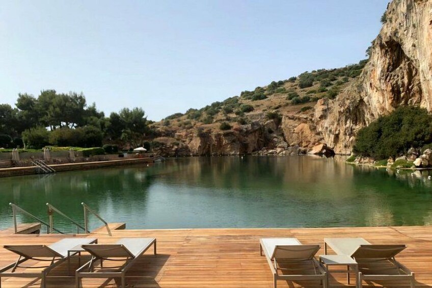 Lake Vouliagmeni Thermal Spa And Temple Of Poseidon Tour 2