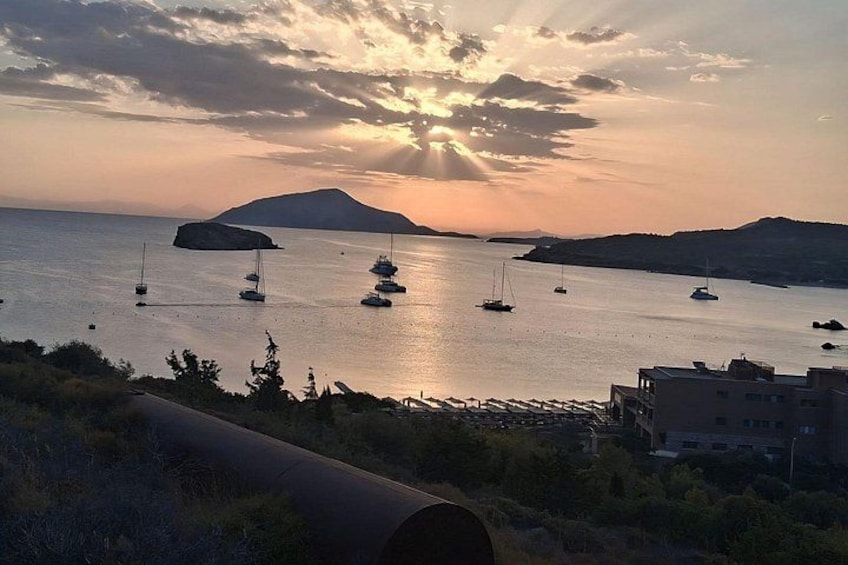Lake Vouliagmeni Thermal Spa And Temple Of Poseidon Tour 3