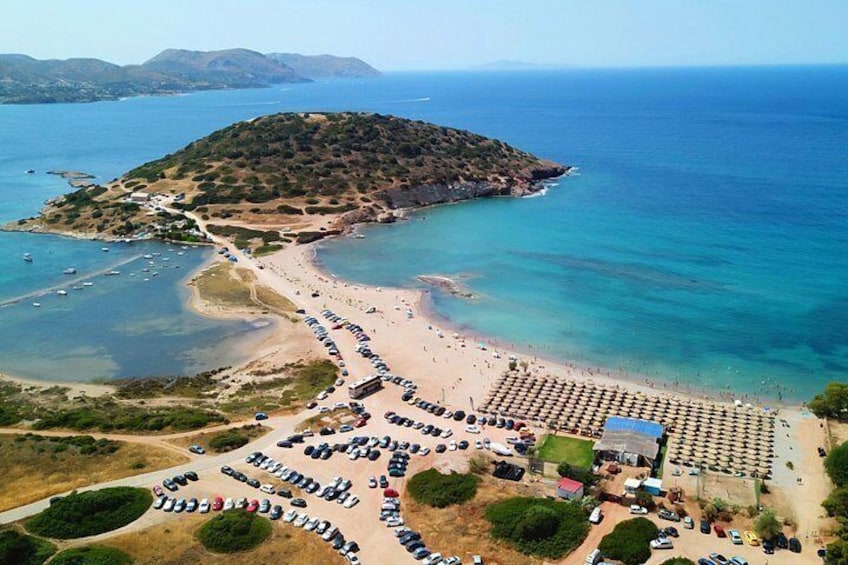 Lake Vouliagmeni Thermal Spa And Temple Of Poseidon Tour 5