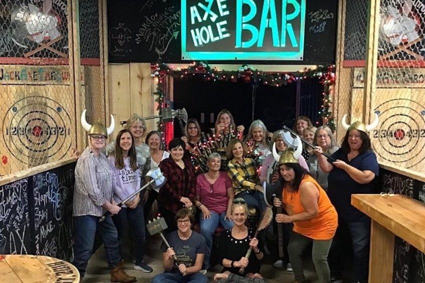 Axe Throwing in North Myrtle Beach 3