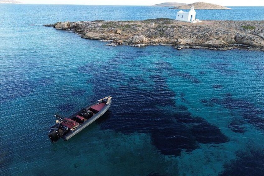 Private Boat Tour to Antiparos and Blue Lagoon 2