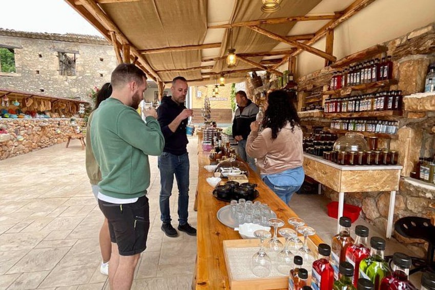Wine Tasting local products bio natural 4