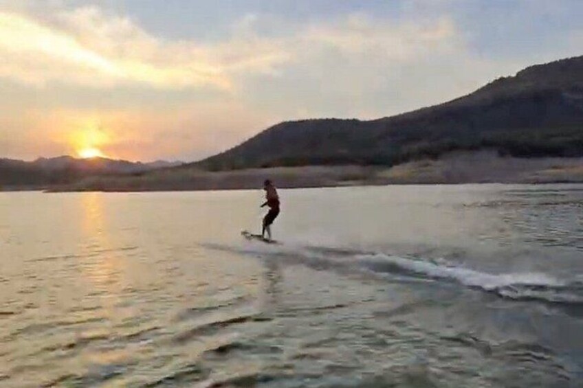 Sunset jetsurfing tour.. does life get better than this? 2