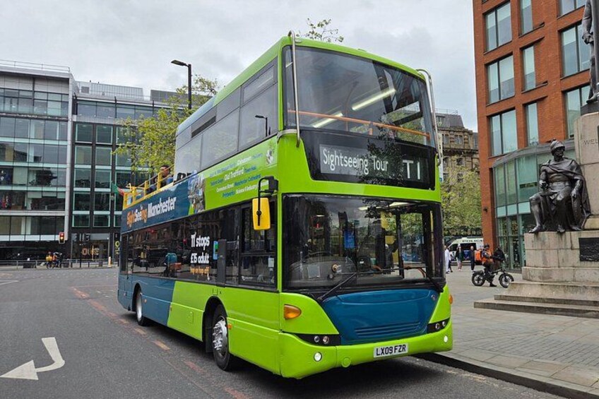 Manchester: Sightseeing Open-Top Bus Tour 2