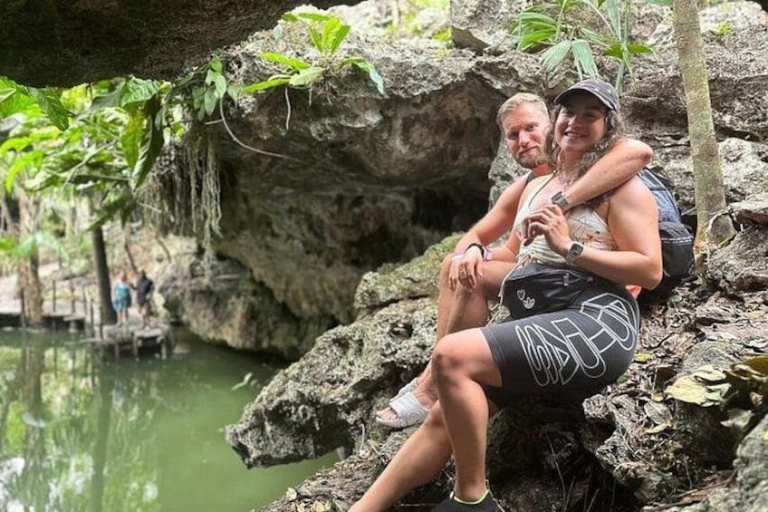 Off Road Ride to El Cedral town and Cenote Jade on ATVs 5