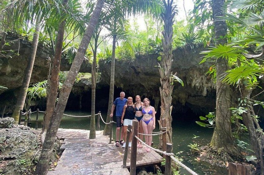 Off Road Ride to El Cedral town and Cenote Jade on ATVs 2