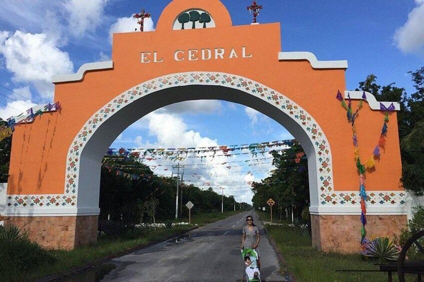 Off Road Ride to El Cedral town and Cenote Jade on ATVs 3