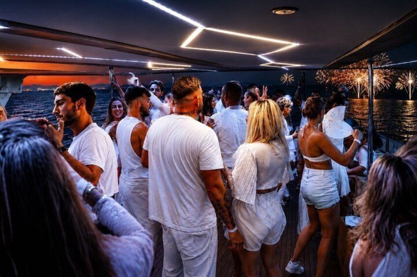 Protaras: White night fireworks party cruise ADULTS ONLY 18+ 2