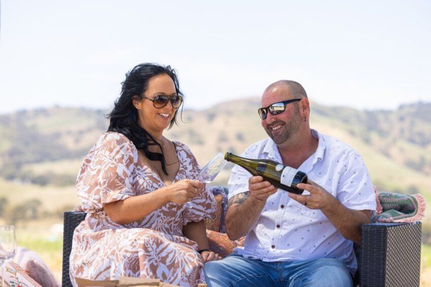 Couples Romantic Picnic: Barossa Valley Helicopter Flight & Wine 2