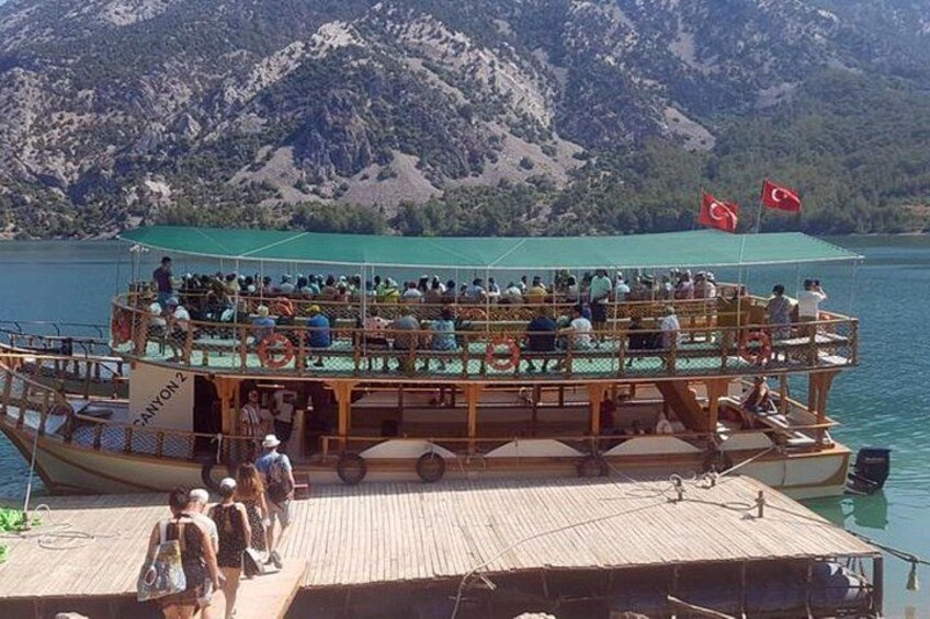 All Inclusive Green Canyon Boat Tour from Belek 4