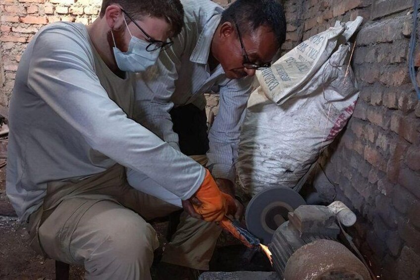 Knife (Khukuri) Making Workshop- Forge of the Gurkhas 5