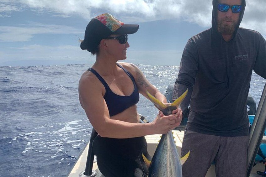 Private Deep Water Fishing in Kauai 2