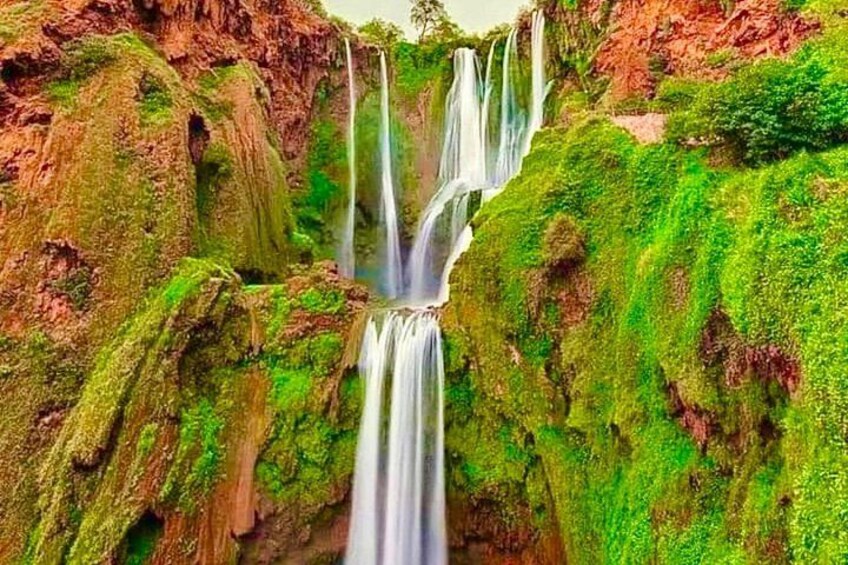 Marrakech : Ouzoud waterfalls, Mountains hike, Boat Ride & Lunch 1