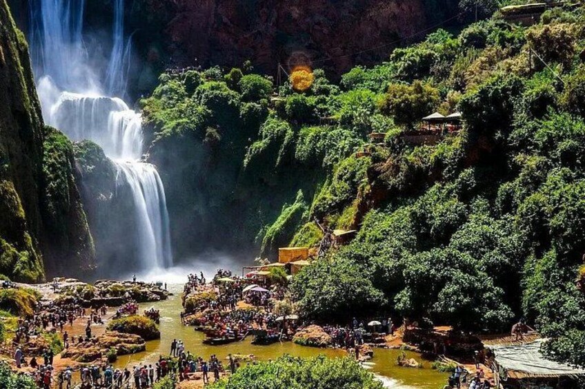 Marrakech : Ouzoud waterfalls, Mountains hike, Boat Ride & Lunch 2