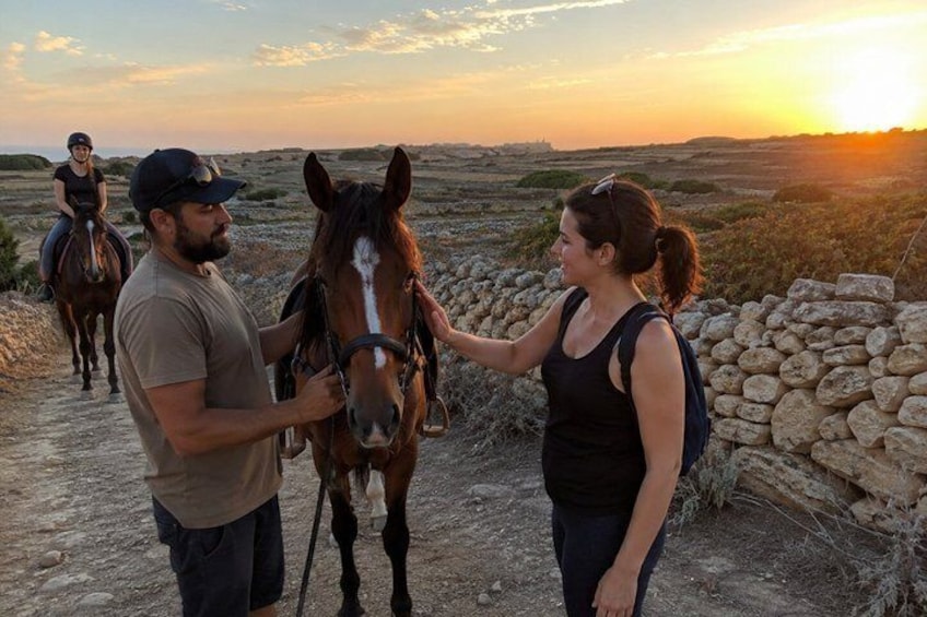 Malta: Small-Group Sunset Horseback Ride Through the Countryside 2