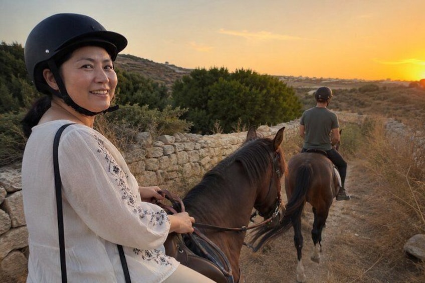 Malta: Small-Group Sunset Horseback Ride Through the Countryside 4