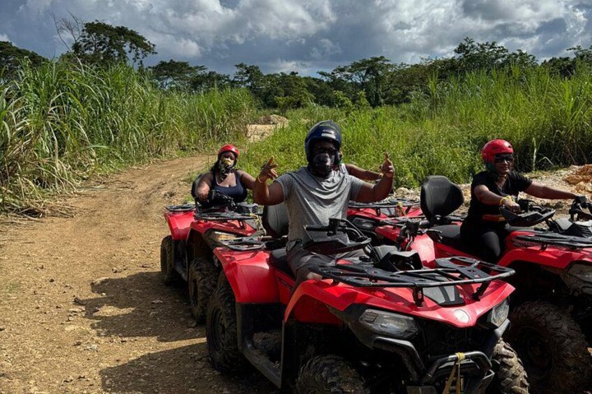 ATV Zipline Horse Back Ride and Bamboo Rafting with Transport 4