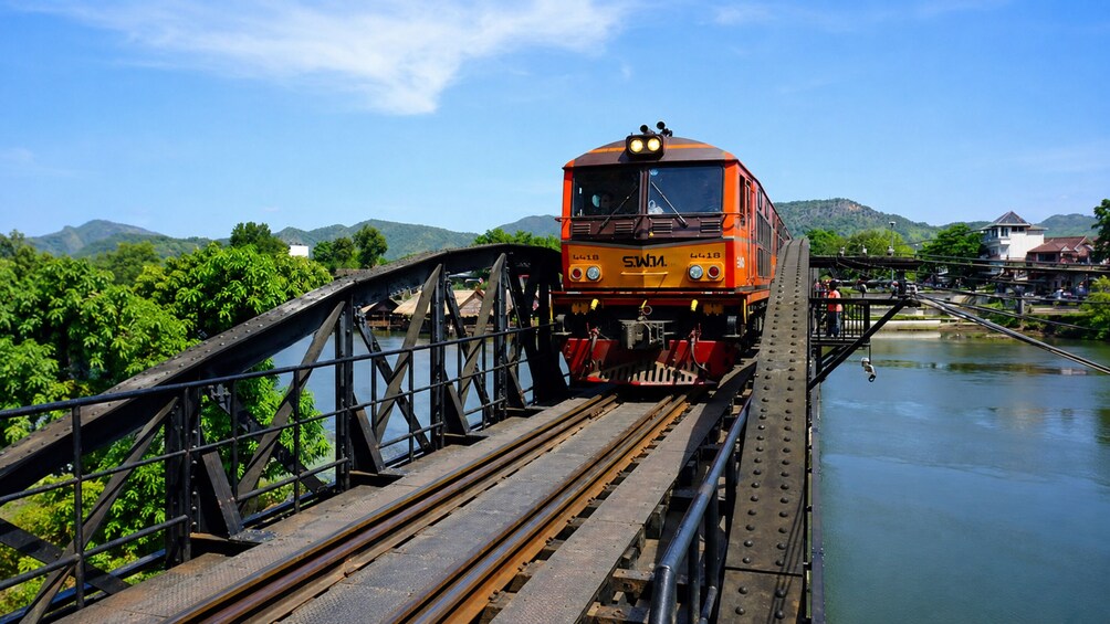 From Bangkok: Kanchanaburi War Cemetery and Death Railway.. 1