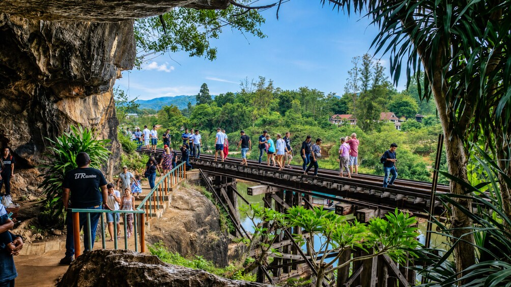 From Bangkok: Kanchanaburi War Cemetery and Death Railway.. 3