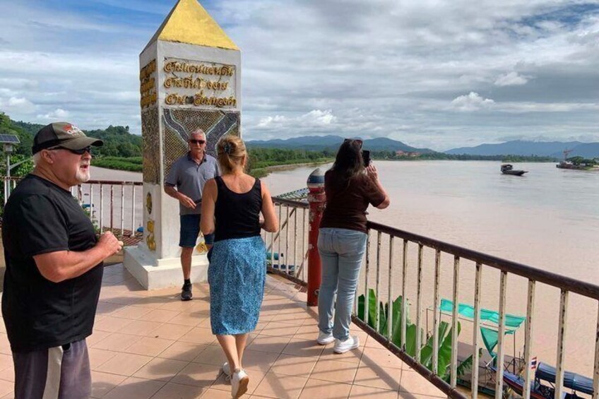 Golden Triangle Thai Myanmar Laos border Khong River Old City 4