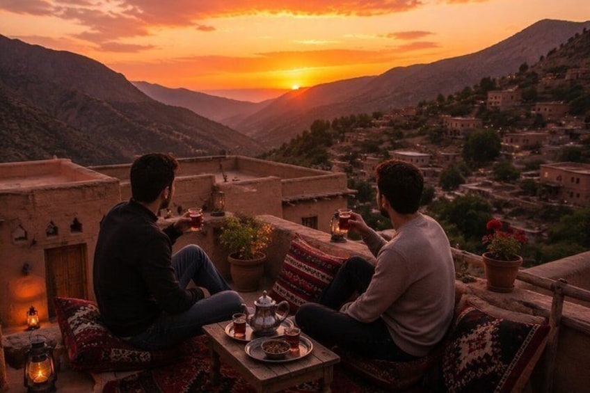 Marrakech: Magical Sunset in Ourika Valley with Dinner 2