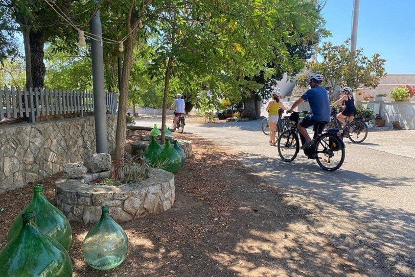 E-bike tour between Locorotondo, Cisternino and Martina Franca 2
