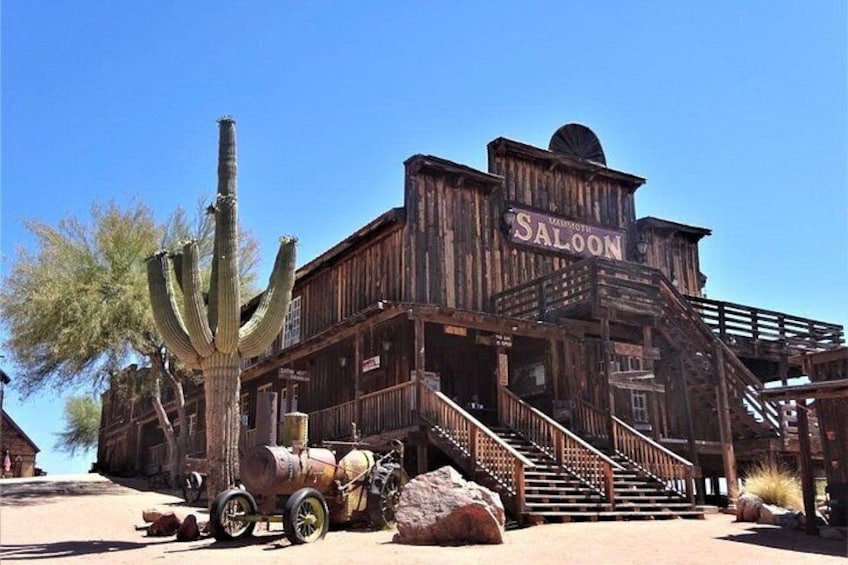 Goldfield Ghost Town Tesla Cyber Truck Tour 5