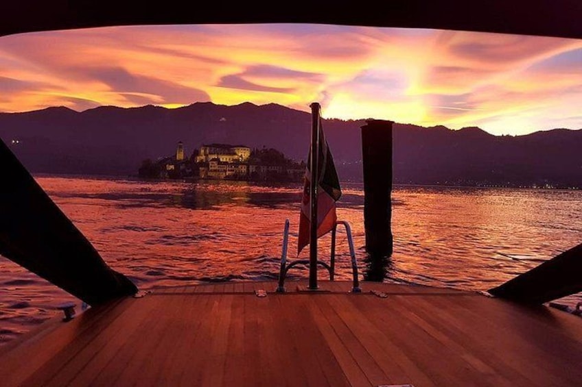 Lake of Orta - private cruise at sunset 1
