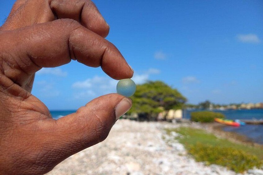 Marble found on Sea Glass Beach 3