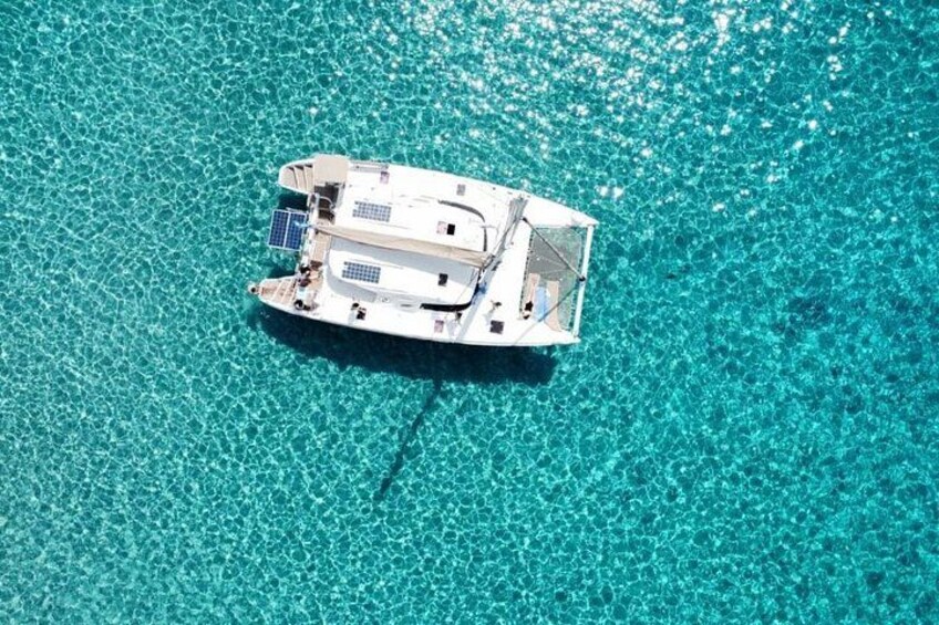 Mykonos: Private Catamaran Cruise—Lunch & Unlimited Drinks 5