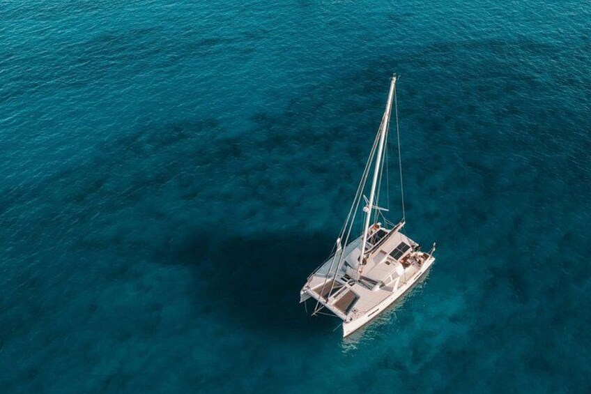 Mykonos: Private Catamaran Cruise—Lunch & Unlimited Drinks 5