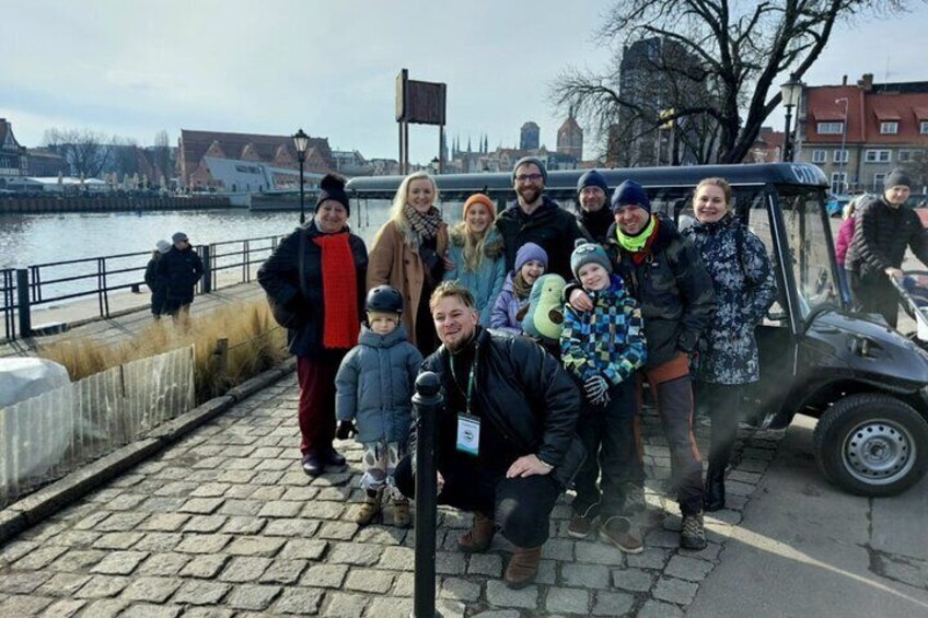 GDANSK Live Guide City Tour by Golf Cart & City Sightseeing 60min 5